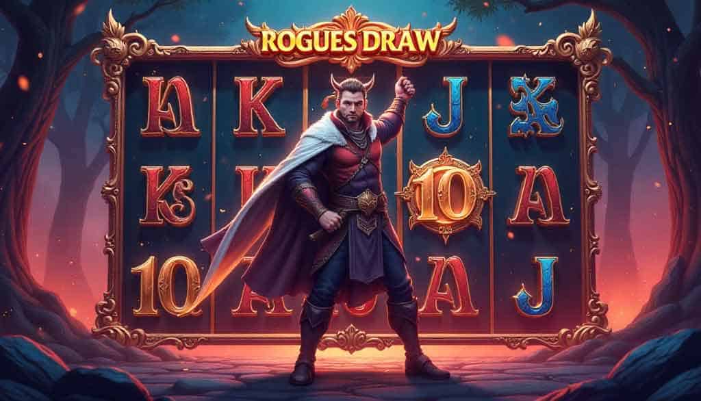 Rogues Draw: Sensasi Slot Kartu dari Playtech dengan Modal Ringan